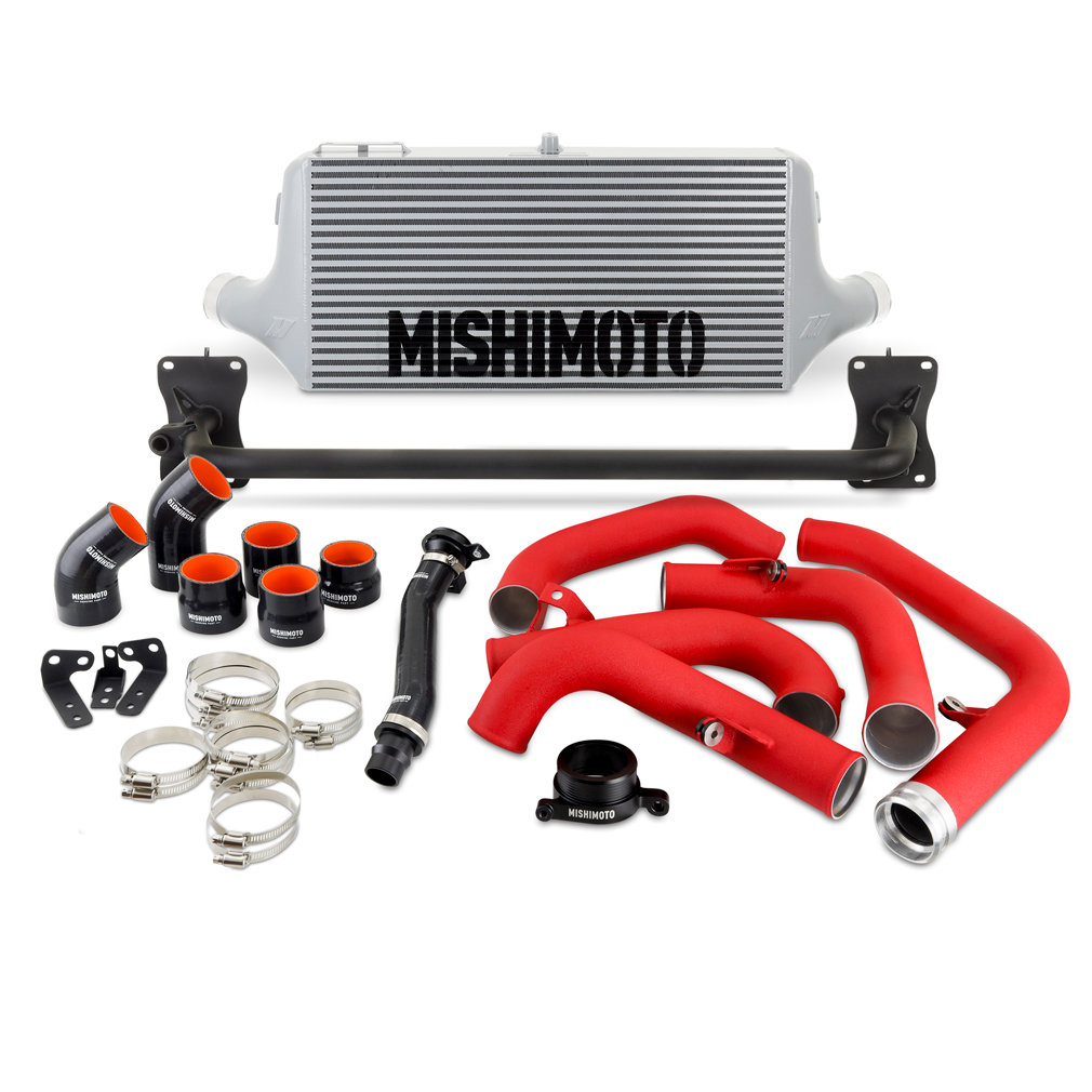 Mishimoto — Mishimoto 2022+ WRX Front Mount Intercooler Kit SL Core WRD Pipes
Intercooler Kit - view 12